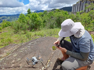 Monitoramento ambiental com drones